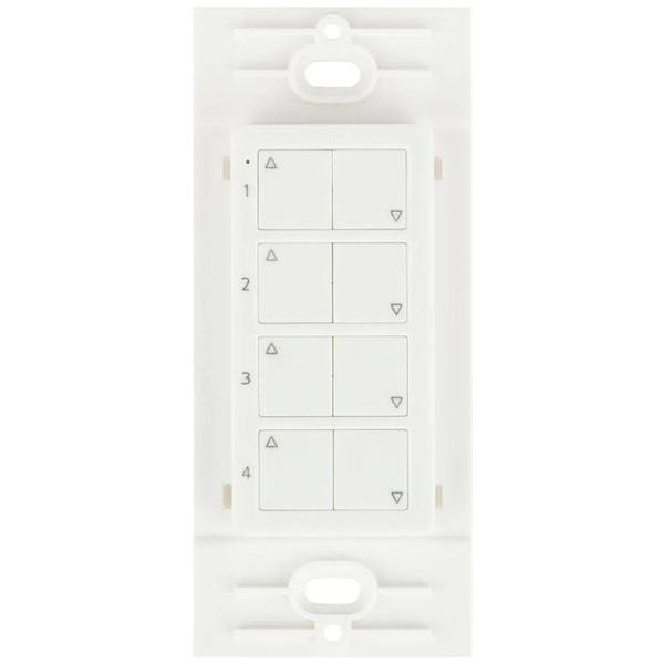Wireless 4 Zone White Task Lighting Remote Control